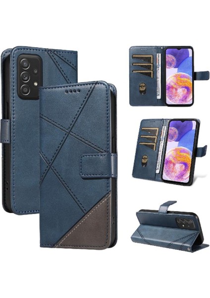 Colorful Home1 Samsung Galaxy A23 4g/5g Deri Telefon Koruma Kılıfı Için Flip Case ile (Yurt Dışından)