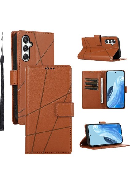 Samsung Galaxy M35 Darbeye Üç Kart Yuvaları Şok Için Flip Case (Yurt Dışından)