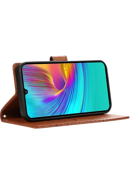 Samsung Galaxy A16 Şok Emici Darbeye Üç Kart Için Flip Case (Yurt Dışından)