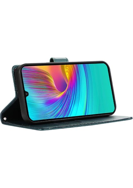 Samsung Galaxy A16 Şok Emici Darbeye Üç Kart Için Flip Case (Yurt Dışından)