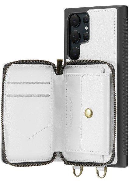 Samsung Galaxy S23 Ultra Çift Kayış Şık ve Fonksiyonel Rfıd Için Kılıf (Yurt Dışından) fırsatları