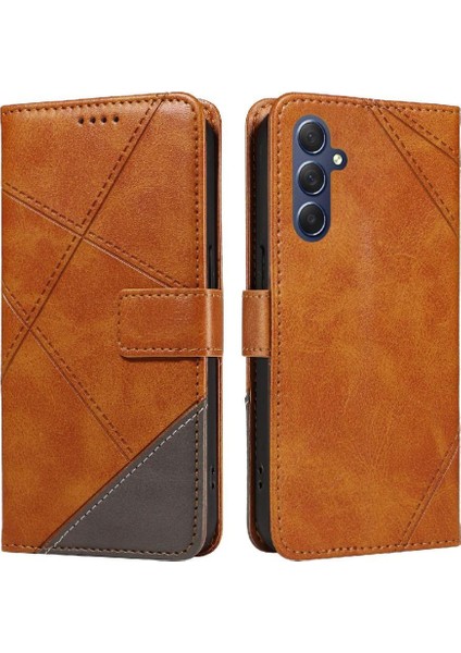 Samsung Galaxy FLIP/F15 5g Yüksek Kaliteli Deri Telefon Kılıfı Için Flip Case (Yurt Dışından)