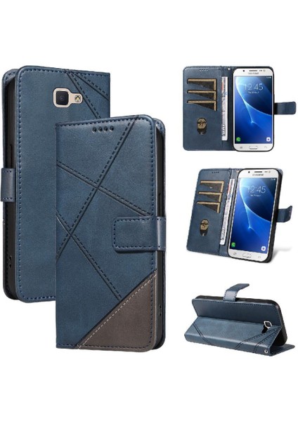 Samsung Galaxy J7 Başbakan Deri Telefon Koruma Kılıfı Için Flip Case ve (Yurt Dışından)
