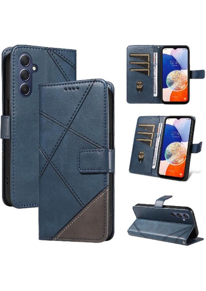 Elmas Dikiş ile Samsung Galaxy A14 5g Yüksek Kalite Için Flip Case (Yurt Dışından)