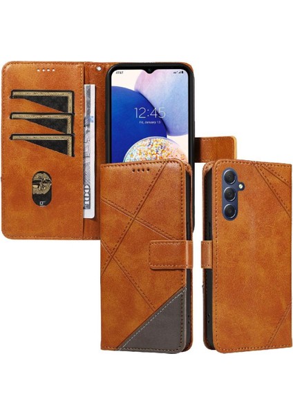 Elmas Dikiş ile Samsung Galaxy A14 5g Yüksek Kalite Için Flip Case (Yurt Dışından)