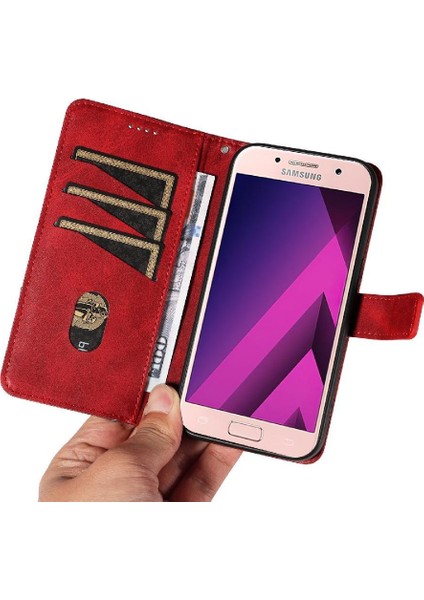 Colorful Home1 Samsung Galaxy A3 2017 Deri Telefon Koruma Çantası ile Flip Case (Yurt Dışından)