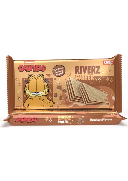 Riverz Wafer Hazelnut 34 Pcs 100 gr