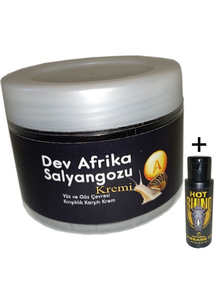 Htrho:26 Dev Afrikasalyàngozu Kremi Yaşlànma Kàrşıtı 100ML Yanında Hat Rhino Èrotik Màsaj Yàğı 60 ml