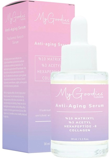 My Goodies Solutions Anti-Aging Peptid Matrixyl Hexapeptide Collagen Serum 30ML