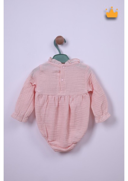 Kız Bebek Çocuk Müslin Fırfırlı Badi Bayramlık 22412 fırsatları
