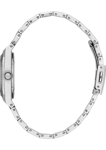 DK.1.13716-1 Taşlı Tasarım Takvimli Suya Dayanıklı Metalik Renk Kadın Kol Saati fiyatları