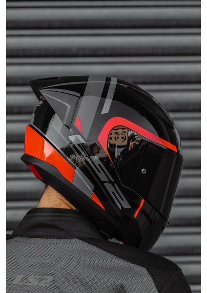 Rapıd Race Chos Siyah Kırmızı Kask