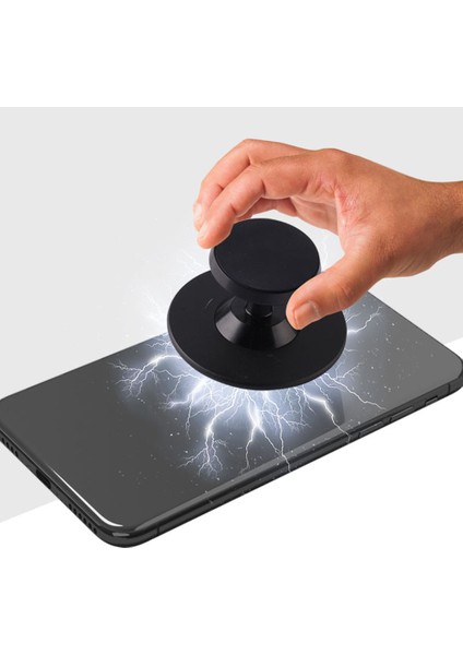 Magsafe Telefonlarla Uyumlu Alüminyum Alaşımlı Çift Manyetik Cep Telefonu Tutucu Spor Salonu Için Döner Stand - Siyah (Yurt Dışından) indirimleri