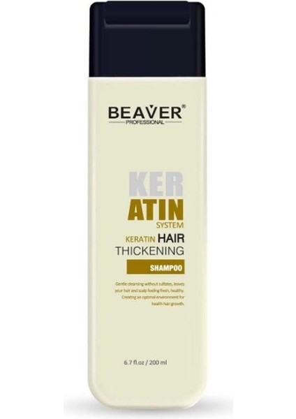 Keratin Hair Thickening Shampoo 200 ml