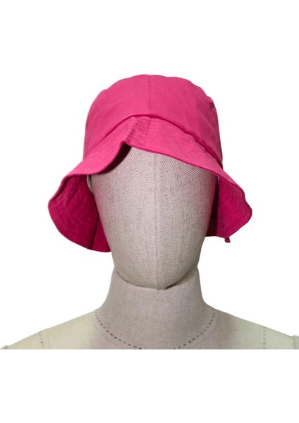 Pembe Bucket Şapka