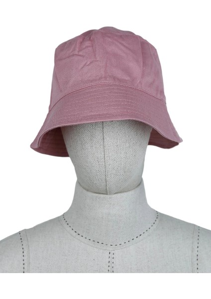 Sheforshe Somon Renkli Bucket Şapka - Yazlık Stil
