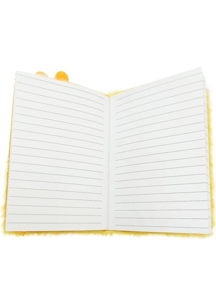 Ilkbahar Koleksiyonu A6 Peluş Defter - Tavuk (60 Yaprak)
