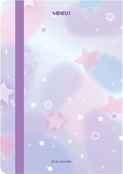 Sanrio Lisanslı A5 Lastikli Ciltli Defter (80 Yaprak) - Kuromi