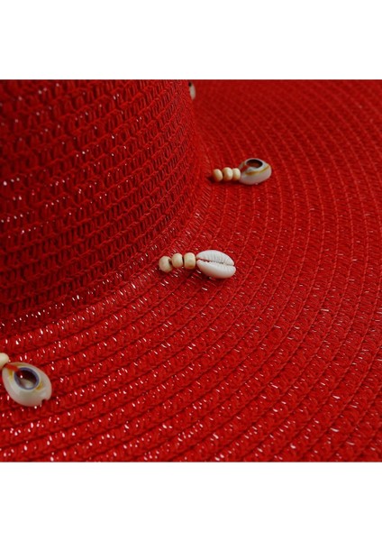 Sheforshe Deniz Kabuklu Nar Çiçeği Hasır Şapka fiyatları