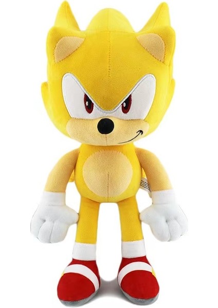 Süper Sonic Peluş Oyuncak Karikatür Sarı Kuyruklu Bebek (Yurt Dışından)