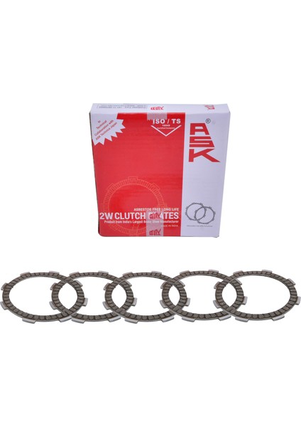 Debriyaj Balatası Honda - Cbf 150 - Ybr - Cg - 250 Chopper 5" Li Set