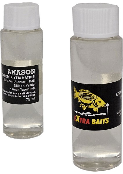 Anason Kokulu Sazan Atraktör 75 ml Yem Katkısı