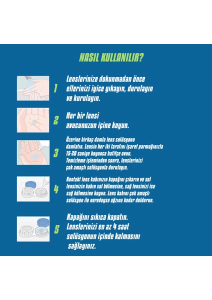 Lens SOLÜSYONU300 ml 3 Adet