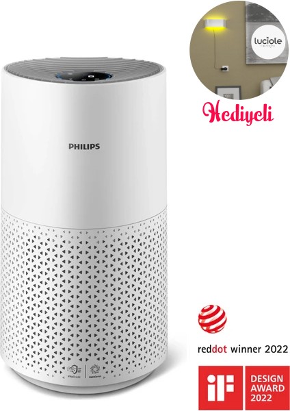 Hava Temizleme Alerjik Önleyici Hepa ve Aktif Karbon Filitre Air Purifier Hava Temizleme Cihazı Lambader Hediyeli