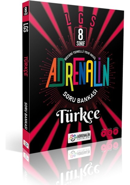 Adrenalin Yayınları 8. Sınıf Türkçe Soru Bankası