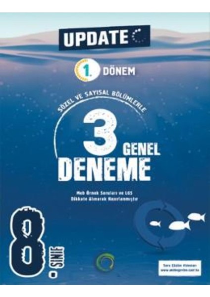 8. Sınıf Update 1. Dönem 3 Genel Deneme