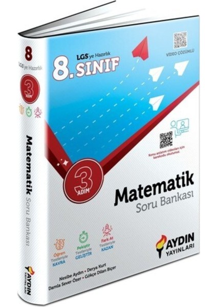 8. Sınıf Matematik 3 Adım Soru Bankası