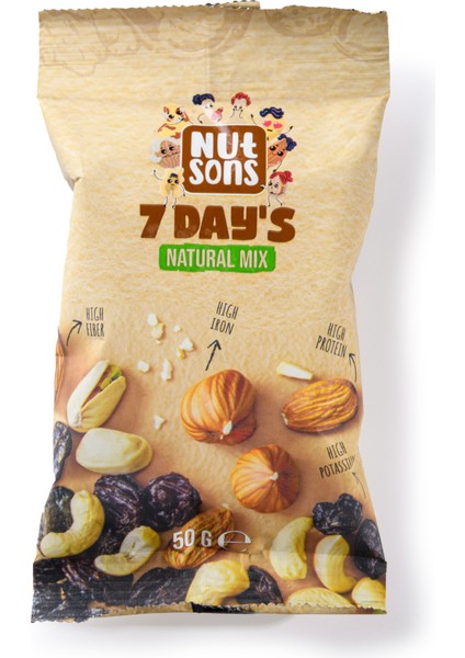 Natural Mix 350GR Karışık Kuruyemiş