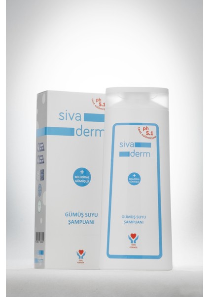 Sivaderm Gümüş Suyu Şampuanı 300 ml