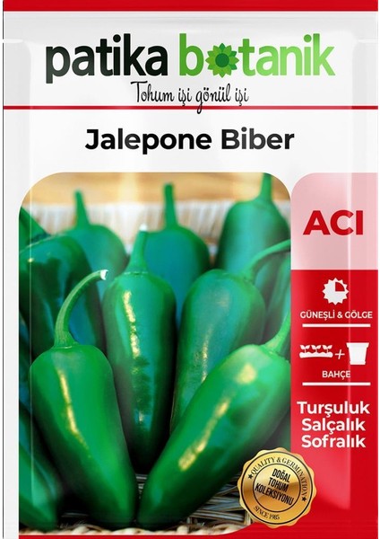 200 Adet Jalapeno Biber Tohumu