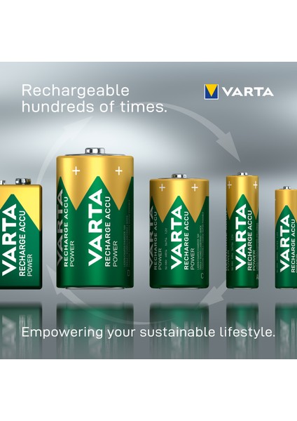 VARTA 2100mAh AA Şarj Edilebilir 4'lü Pil