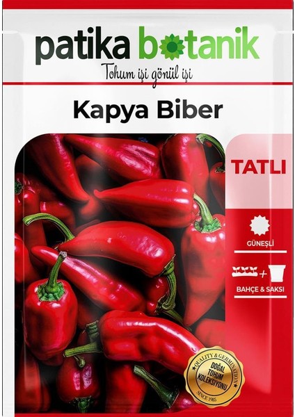 150 Adet Yerli Ata Kapya Biber Tohumu