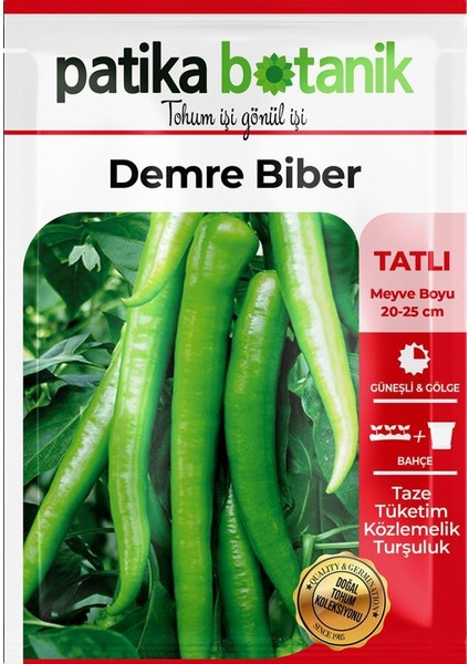 200 Adet Etli Demre (Sivri) Biber Tohumu