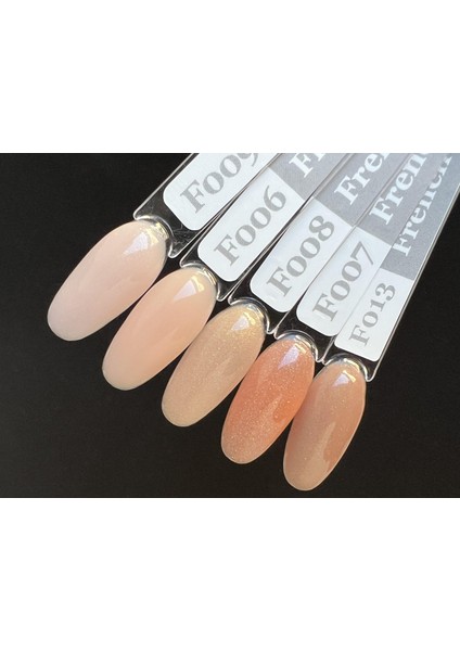 Kalıcı Oje French Base F013, Işıltılı Nude, 4 ml