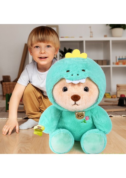 Pufi Dinozor: Yumuşak ve Eğlenceli Peluş Eğlencesi 45 cm Hediye Kutulu