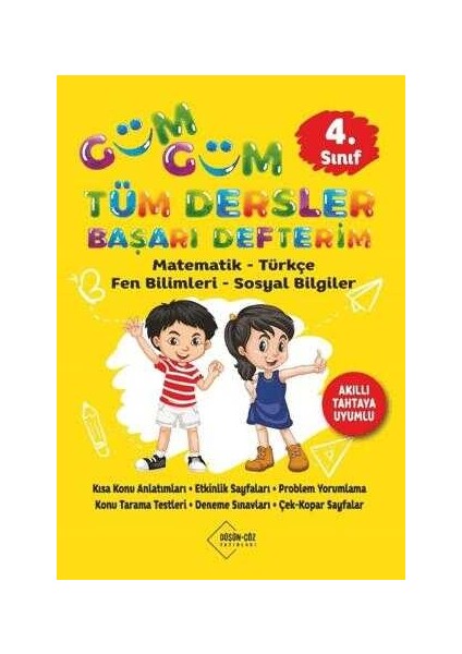 4. Sınıf Güm Güm Tüm Dersler Başarı Defterim