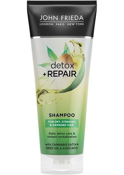 John Frieda Detox & Repair Şampuan 250 Ml