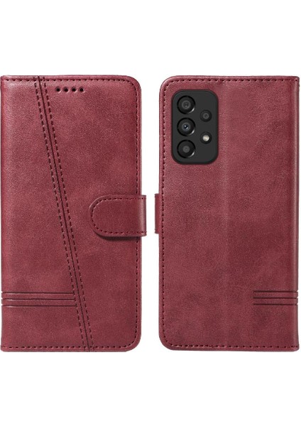 Samsung Galaxy A53 5g Için Filp Durumda Ayrılabilir Siyah Bilezik Preslenmiş Pu (Yurt Dışından) modelleri