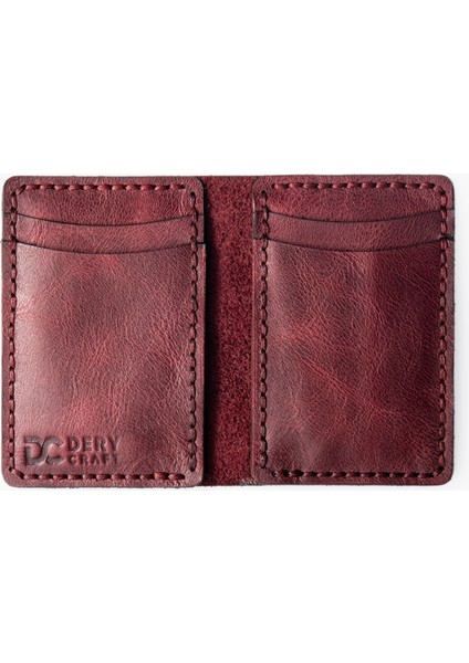Mini Dikey Deri Kartlık (Paragon Mini)