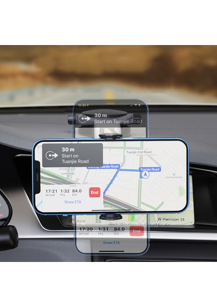 206-Z Otomatik Kilit Araç Montaj Abs + Silikon Telefon Tutucu 360 Derece Döndürme Vantuz Telefon Standı (Yurt Dışından) modelleri