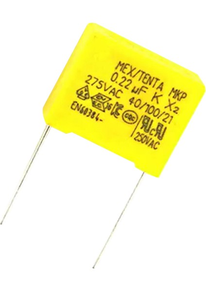 0.22 Mf 275 Volt Ac Polyester Kondansatör