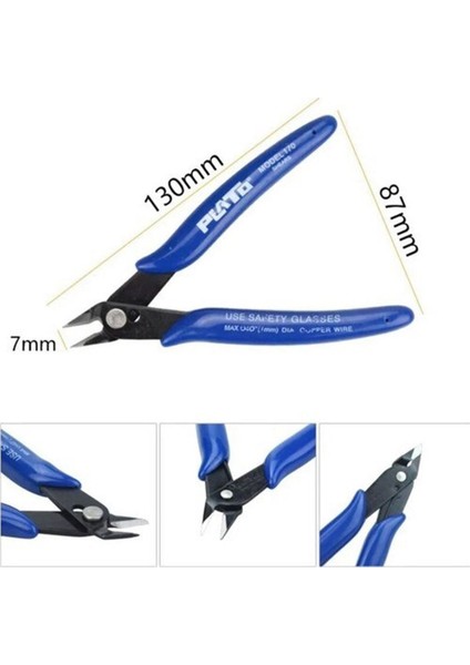 170 Yan Keski Elektronikçi Tipi Mini Kesici Soyucu Tel Kes