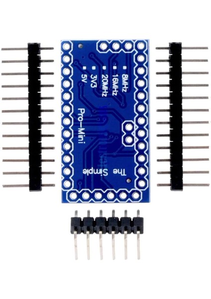 Arduino Pro Mini ATMEGA328A 5V 16MHZ Açık Kaynak Kodlu Yazılım Geliştirme Kartı Microchip Eğitim