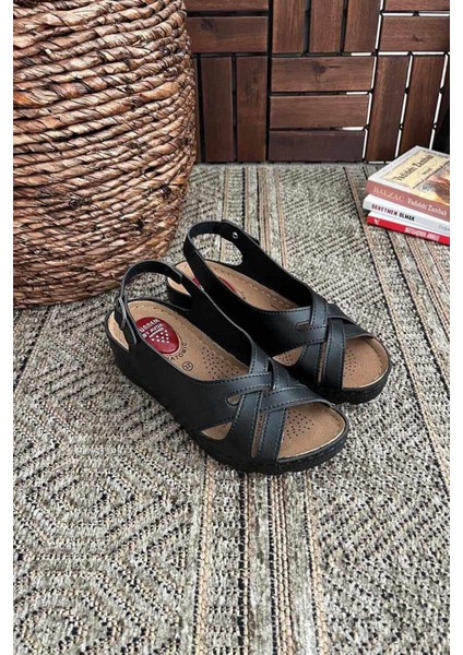 Kadın Günlük Silikon Jelli Anatomik/ Taban Topuk Dikeni Önleyici Anne Sandalet modelleri