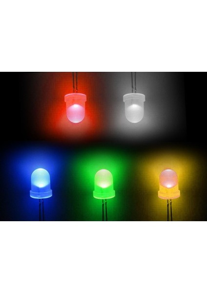100 Adet 5mm LED Seti