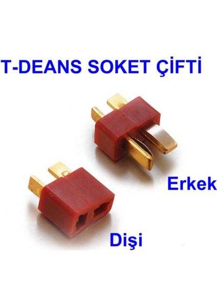 T-Deans Konnektör Çift